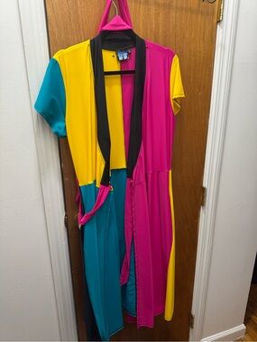 Elhoffer Designs Broken Doll Wrap Dress